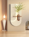 Pilli LED’li İskandinav Tarzı Dekoratif Duvar Tablosu 40x70 cm Pütürlü Doku