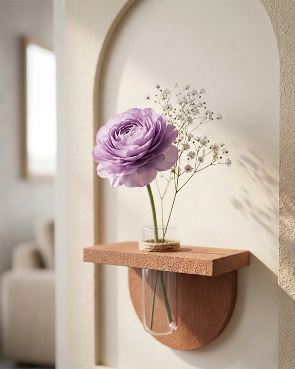 50×90 CM Oval Modern Ledli Duvar Tablosu | Dekoratif Panel | Gizli Aydınlatmalı | Pütürlü Doku