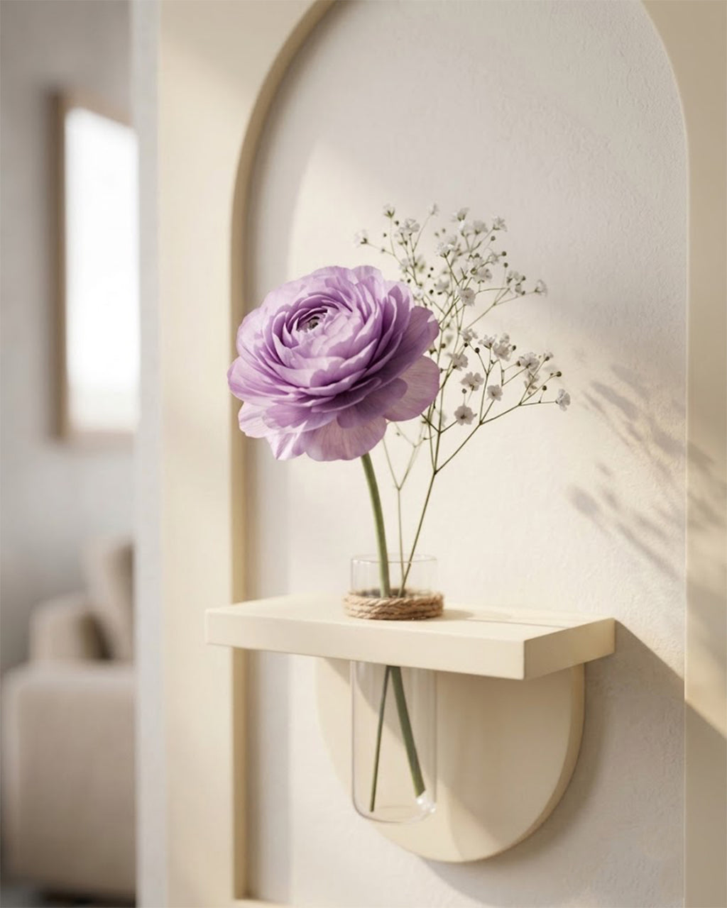 50×90 CM Oval Modern Ledli Duvar Tablosu | Dekoratif Panel | Gizli Aydınlatmalı | Pütürlü Doku